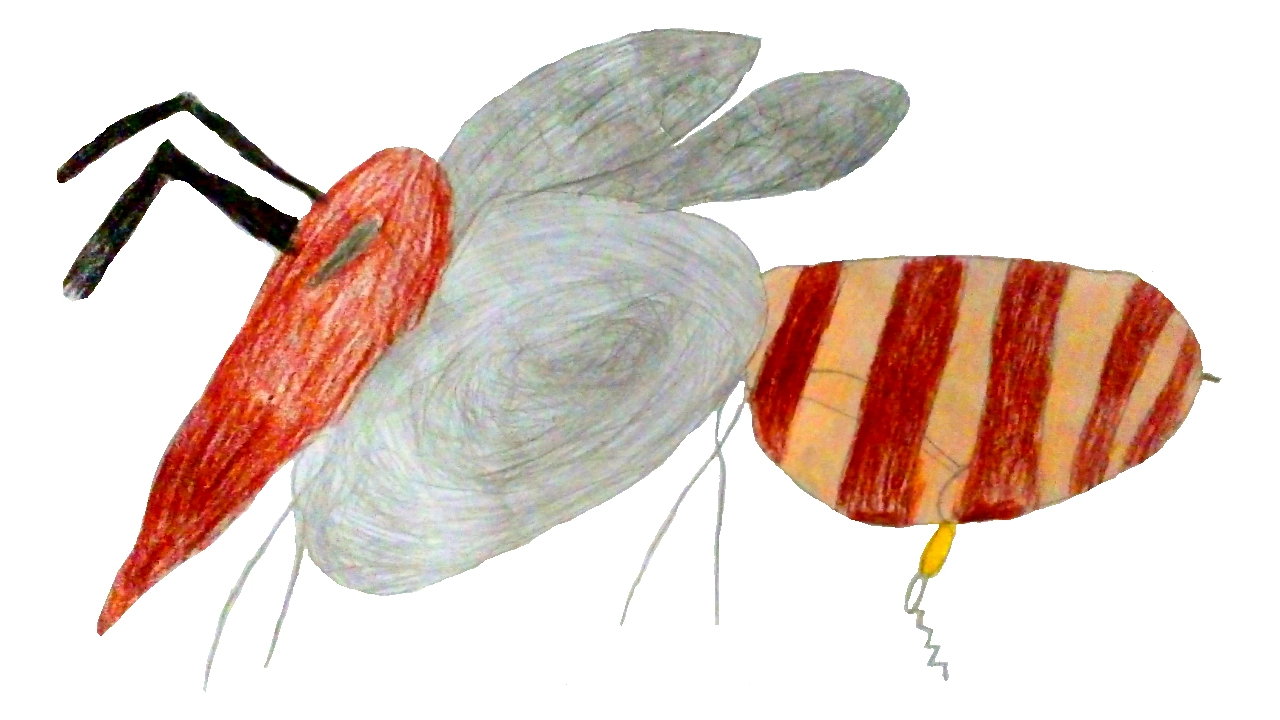 Віталік намалював бджолу